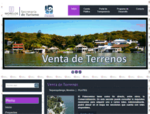 Tablet Screenshot of lagotequesquitengo.morelos.gob.mx