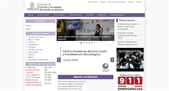 Desktop Screenshot of ccytem.morelos.gob.mx