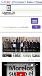 Mobile Screenshot of morelos.gob.mx