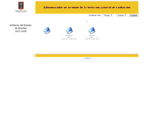 Tablet Screenshot of dgie.morelos.gob.mx